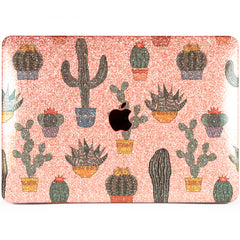 Lex Altern MacBook Glitter Case Vintage Cactus