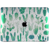 Lex Altern MacBook Glitter Case Cacti Pattern