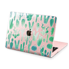 Lex Altern Hard Plastic MacBook Case Cacti Pattern