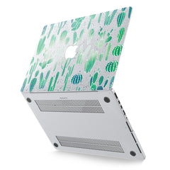 Lex Altern Hard Plastic MacBook Case Cacti Pattern