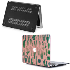 Lex Altern MacBook Glitter Case Cacti Pattern