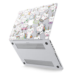 Lex Altern Hard Plastic MacBook Case Cute Caticorn
