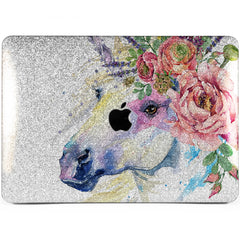 Lex Altern MacBook Glitter Case Unicorn Horse