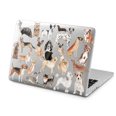Lex Altern Lex Altern Dog Pattern Case for your Laptop Apple Macbook.