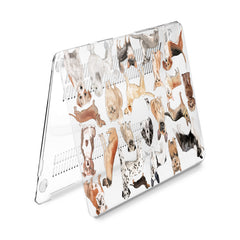 Lex Altern Hard Plastic MacBook Case Dog Pattern