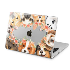 Lex Altern Lex Altern Cute Dogs Case for your Laptop Apple Macbook.