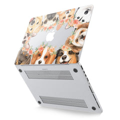 Lex Altern Hard Plastic MacBook Case Cute Dogs