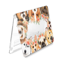 Lex Altern Hard Plastic MacBook Case Cute Dogs