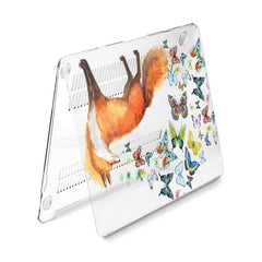 Lex Altern Hard Plastic MacBook Case Fox Butterfly