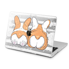 Lex Altern Lex Altern Corgi Butt Case for your Laptop Apple Macbook.