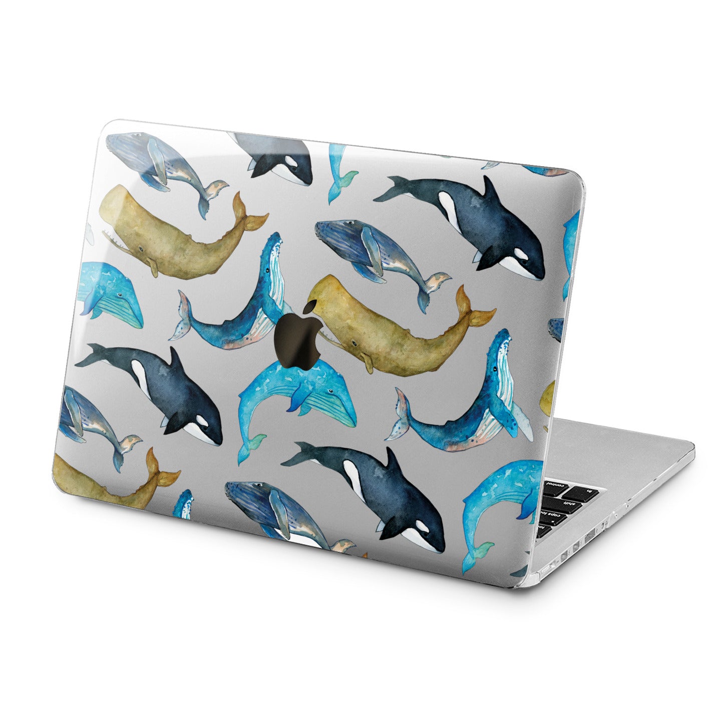 Lex Altern Lex Altern Whale Pattern Case for your Laptop Apple Macbook.