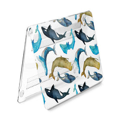 Lex Altern Hard Plastic MacBook Case Whale Pattern