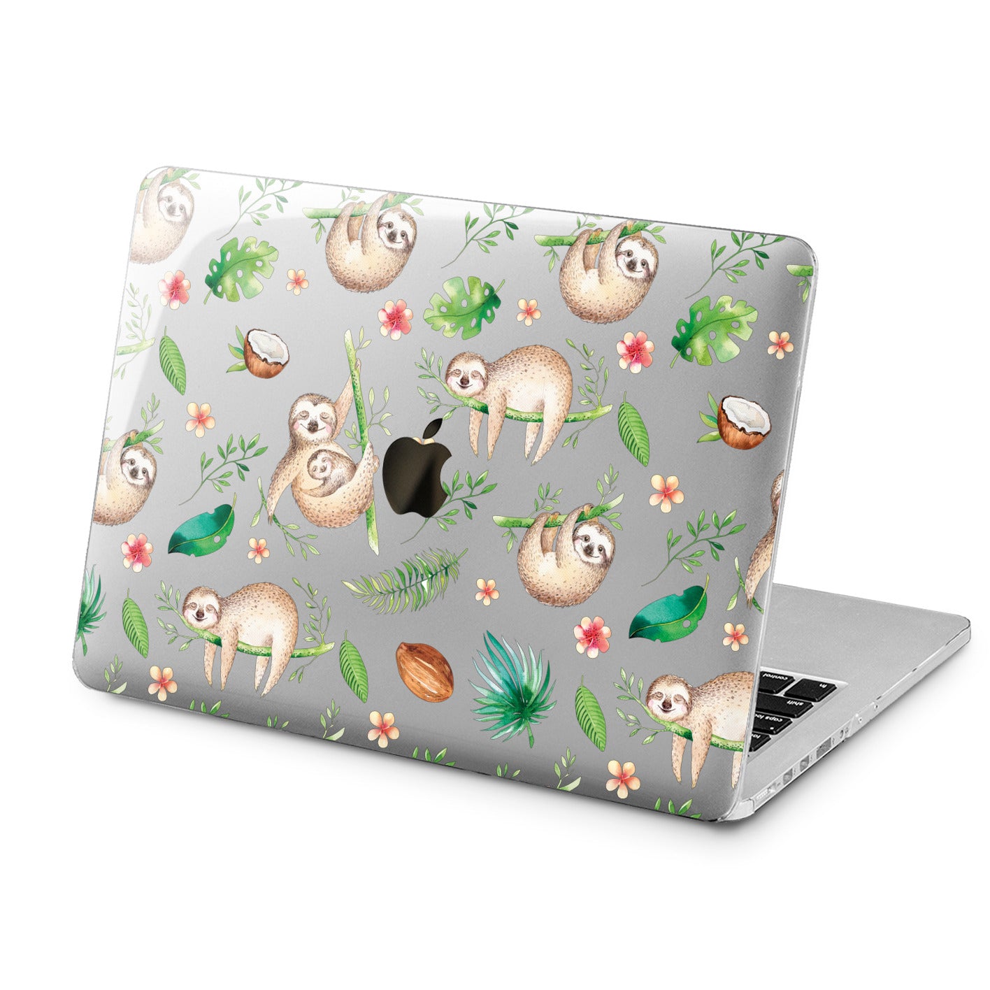 Lex Altern Lex Altern Tropical Sloth Case for your Laptop Apple Macbook.