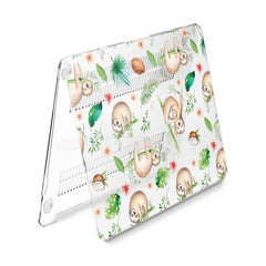 Lex Altern Hard Plastic MacBook Case Tropical Sloth