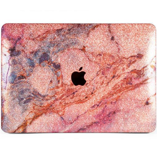 Lex Altern MacBook Glitter Case Classy Colored Marble