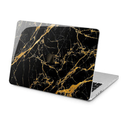Lex Altern Lex Altern Golden Black Marble Case for your Laptop Apple Macbook.