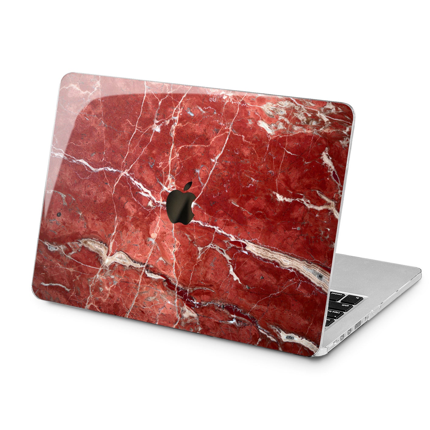 Lex Altern Lex Altern Red Marble Case for your Laptop Apple Macbook.