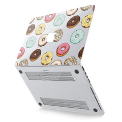 Lex Altern Hard Plastic MacBook Case Doughnut Pattern