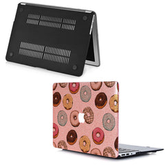 Lex Altern MacBook Glitter Case Doughnut Pattern