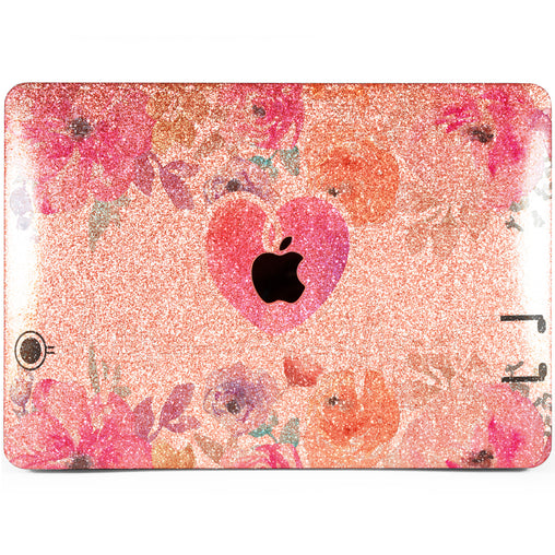 Lex Altern MacBook Glitter Case Nurse Floral