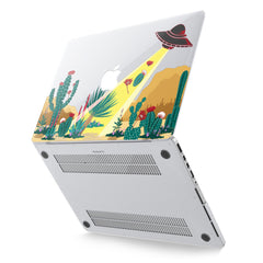 Lex Altern Hard Plastic MacBook Case Desert UFO