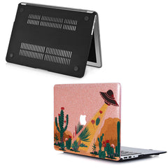 Lex Altern MacBook Glitter Case Desert UFO