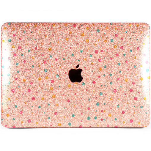 Lex Altern MacBook Glitter Case Confetti
