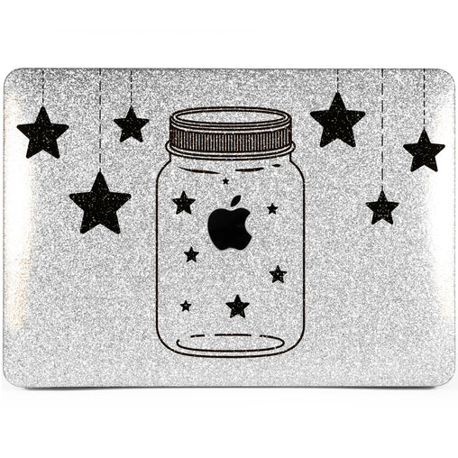 Lex Altern MacBook Glitter Case Star Jar