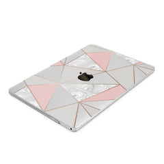 Lex Altern Hard Plastic MacBook Case Triangle Marble