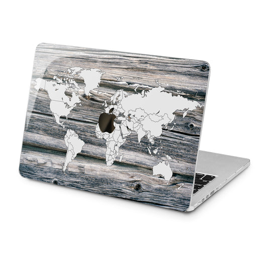 Lex Altern Lex Altern Wooden Continents Case for your Laptop Apple Macbook.