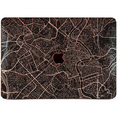 Lex Altern MacBook Glitter Case City Plan