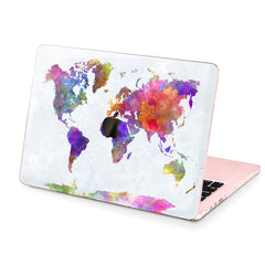 Lex Altern Hard Plastic MacBook Case Abstract Map