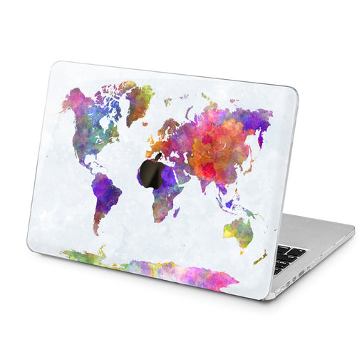 Lex Altern Lex Altern Abstract Map Case for your Laptop Apple Macbook.