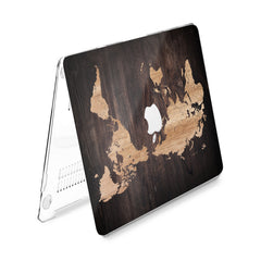 Lex Altern Hard Plastic MacBook Case Oak Wood
