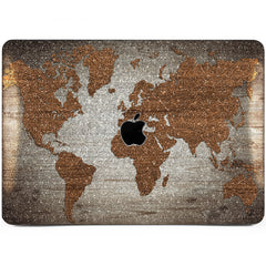 Lex Altern MacBook Glitter Case Mandala Map