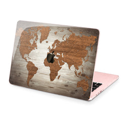 Lex Altern Hard Plastic MacBook Case Mandala Map