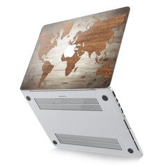 Lex Altern Hard Plastic MacBook Case Mandala Map