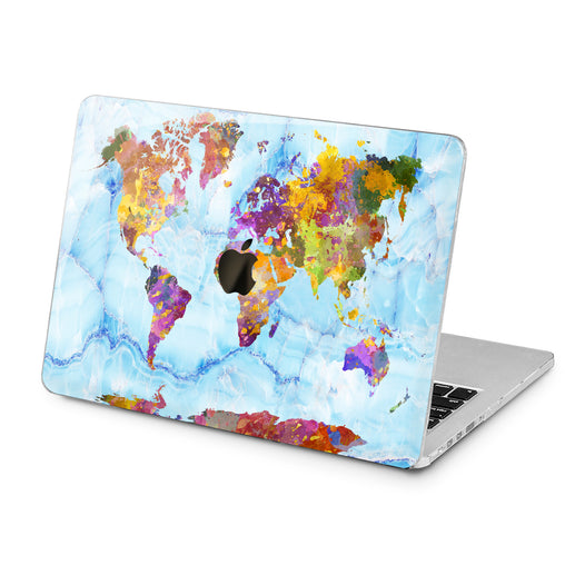 Lex Altern Lex Altern Blue Marble Case for your Laptop Apple Macbook.