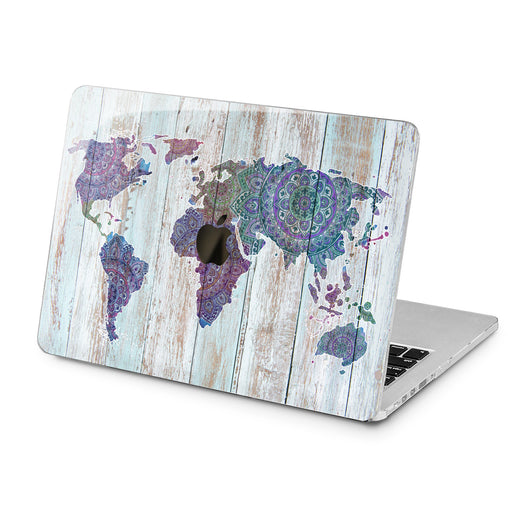 Lex Altern Lex Altern Bohemian Wood Case for your Laptop Apple Macbook.