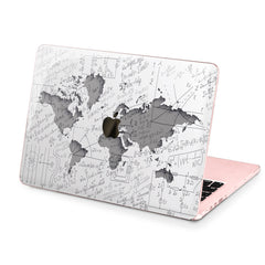 Lex Altern Hard Plastic MacBook Case Science Map