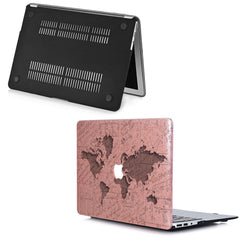 Lex Altern MacBook Glitter Case Science Map