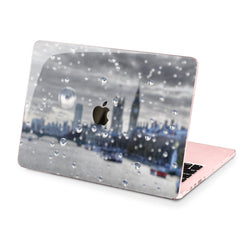 Lex Altern Hard Plastic MacBook Case Rainy London
