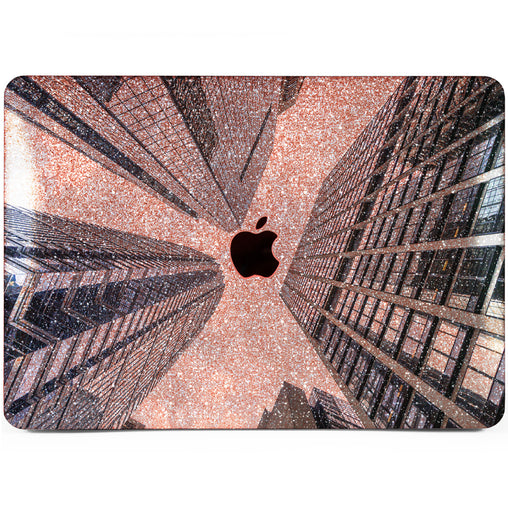 Lex Altern MacBook Glitter Case City Architecture