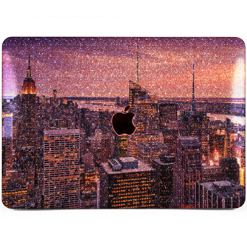 Lex Altern MacBook Glitter Case Manhattan Skyline