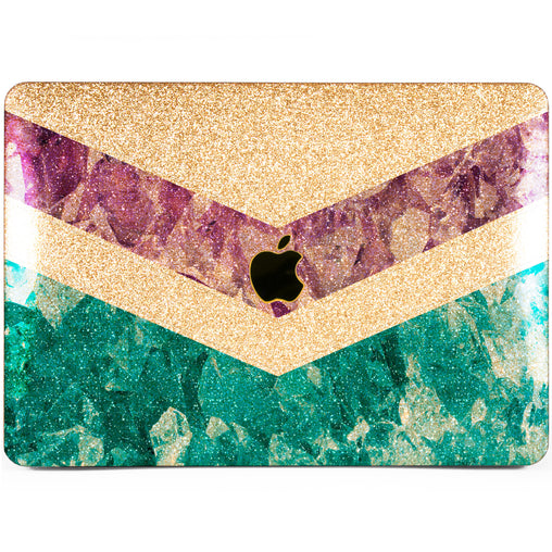 Lex Altern MacBook Glitter Case Geometric Crystal