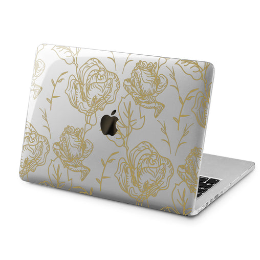 Lex Altern Lex Altern Rose Drawing Case for your Laptop Apple Macbook.