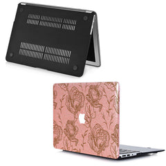 Lex Altern MacBook Glitter Case Rose Drawing