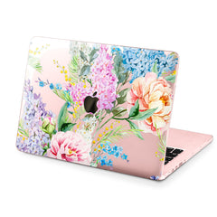 Lex Altern Hard Plastic MacBook Case Lilac Flowers
