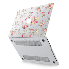 Lex Altern Hard Plastic MacBook Case Cute Roses