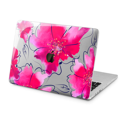 Lex Altern Lex Altern Abstract Flower Case for your Laptop Apple Macbook.